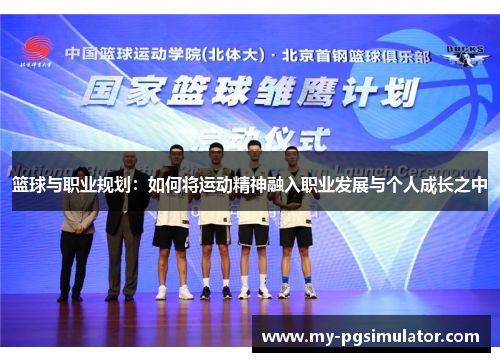 篮球与职业规划：如何将运动精神融入职业发展与个人成长之中