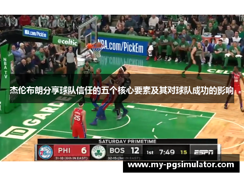 杰伦布朗分享球队信任的五个核心要素及其对球队成功的影响