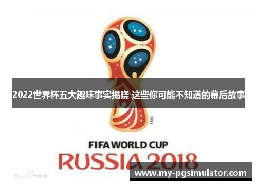 2022世界杯五大趣味事实揭晓 这些你可能不知道的幕后故事